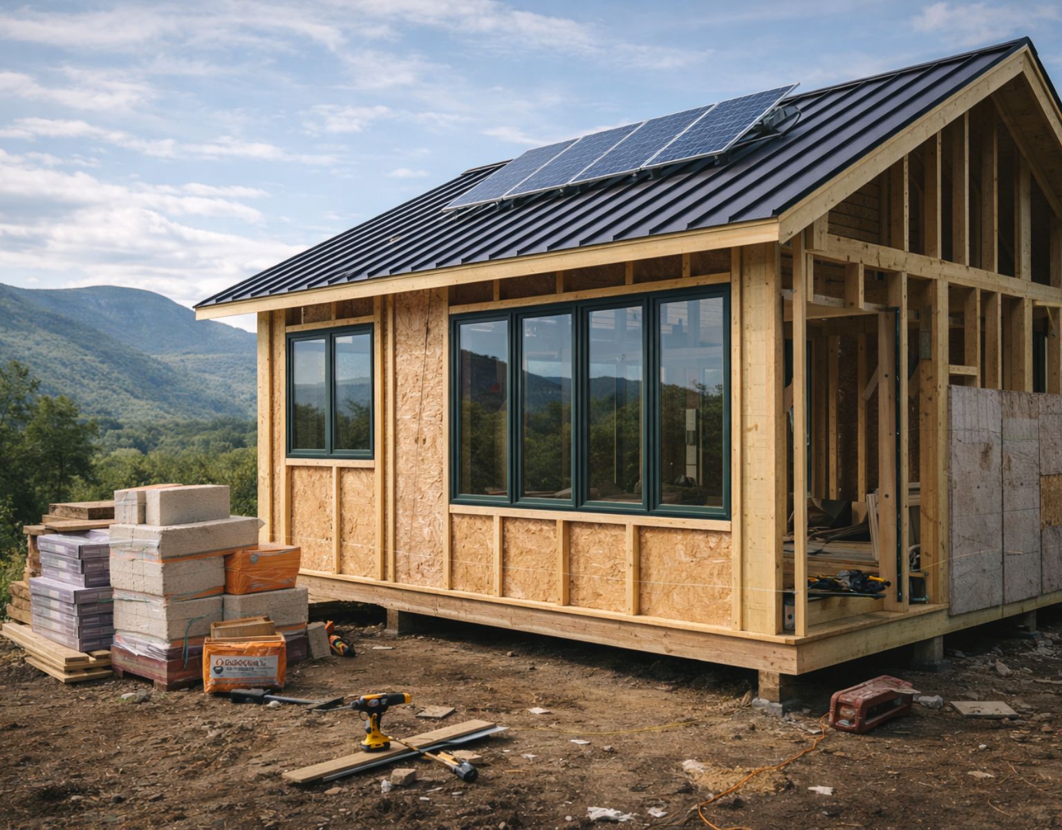 Shelter Engineering: Materials and Layouts for Energy-Efficient Cabin Design