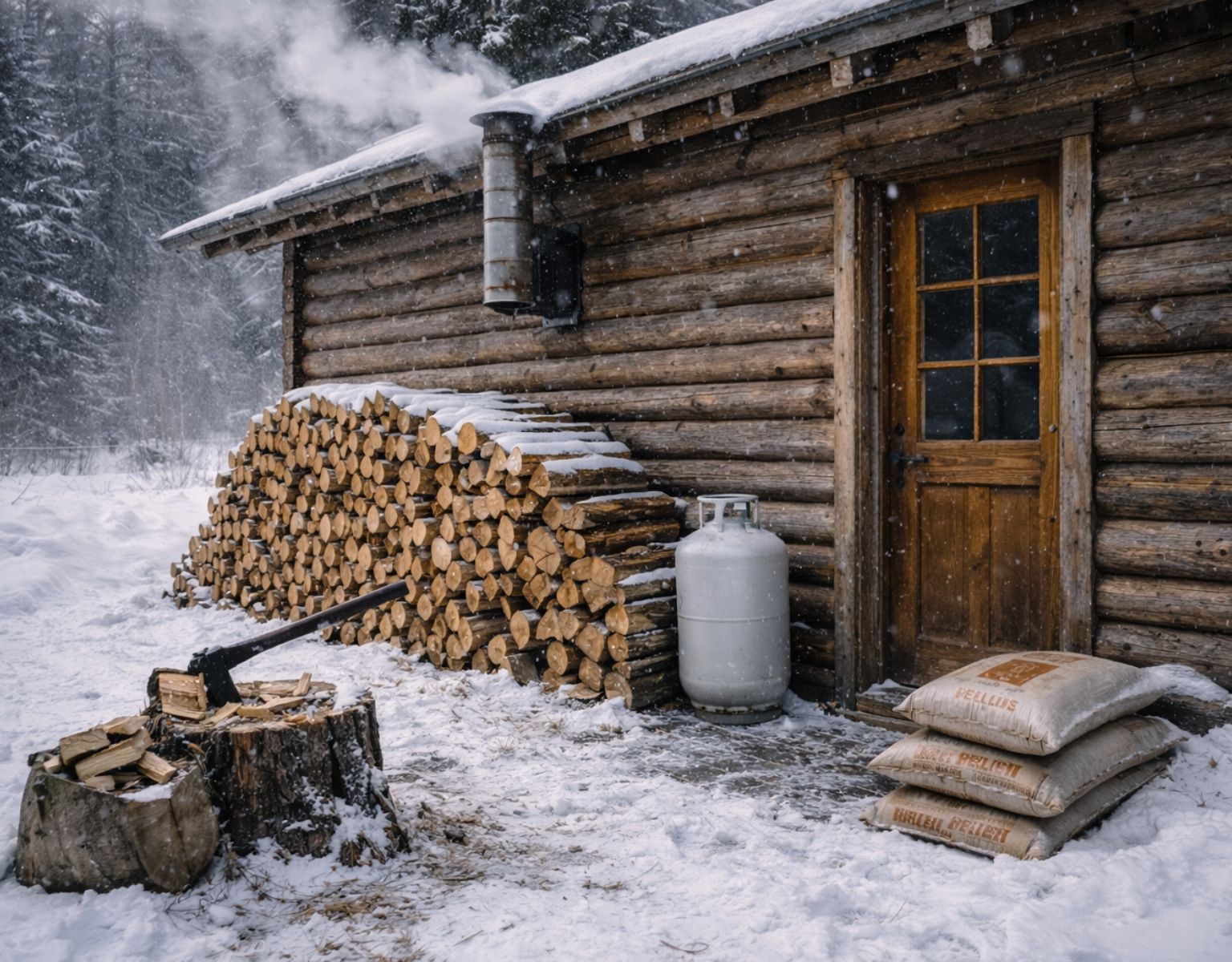 Heat Without the Grid – Wood Propane and Pellet Systems