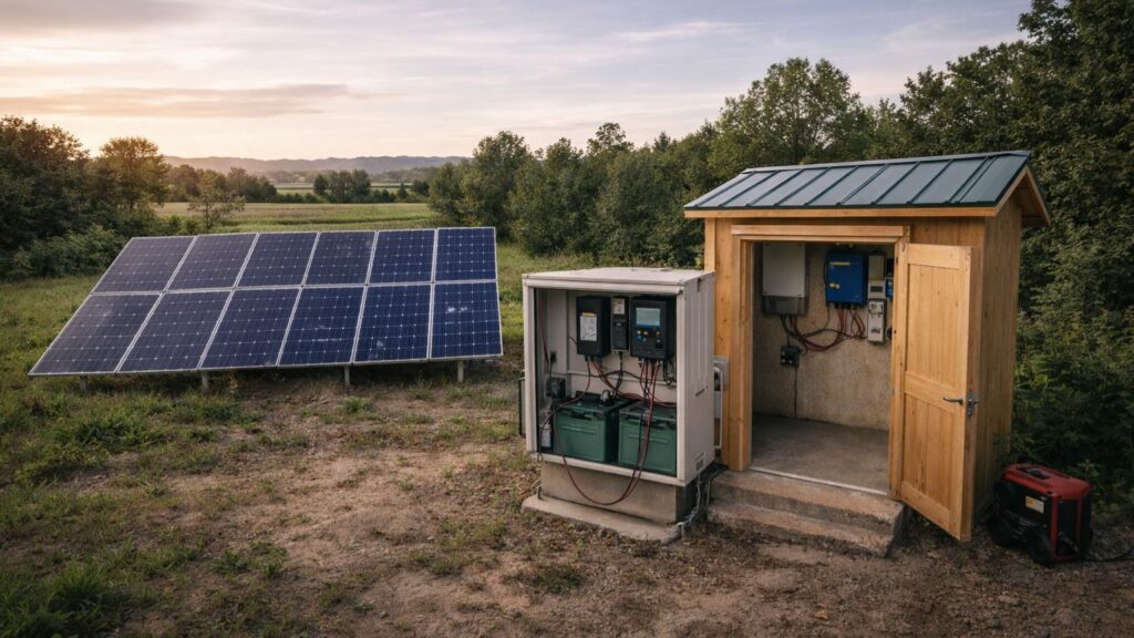 Microgrids generate and manage power locally, reducing dependence on centralized infrastructure.