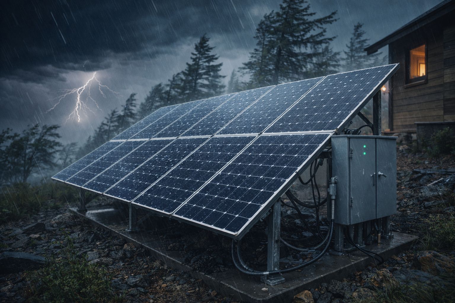 Power in the Storm: How to Keep Solar Systems Running Through Extreme Weather